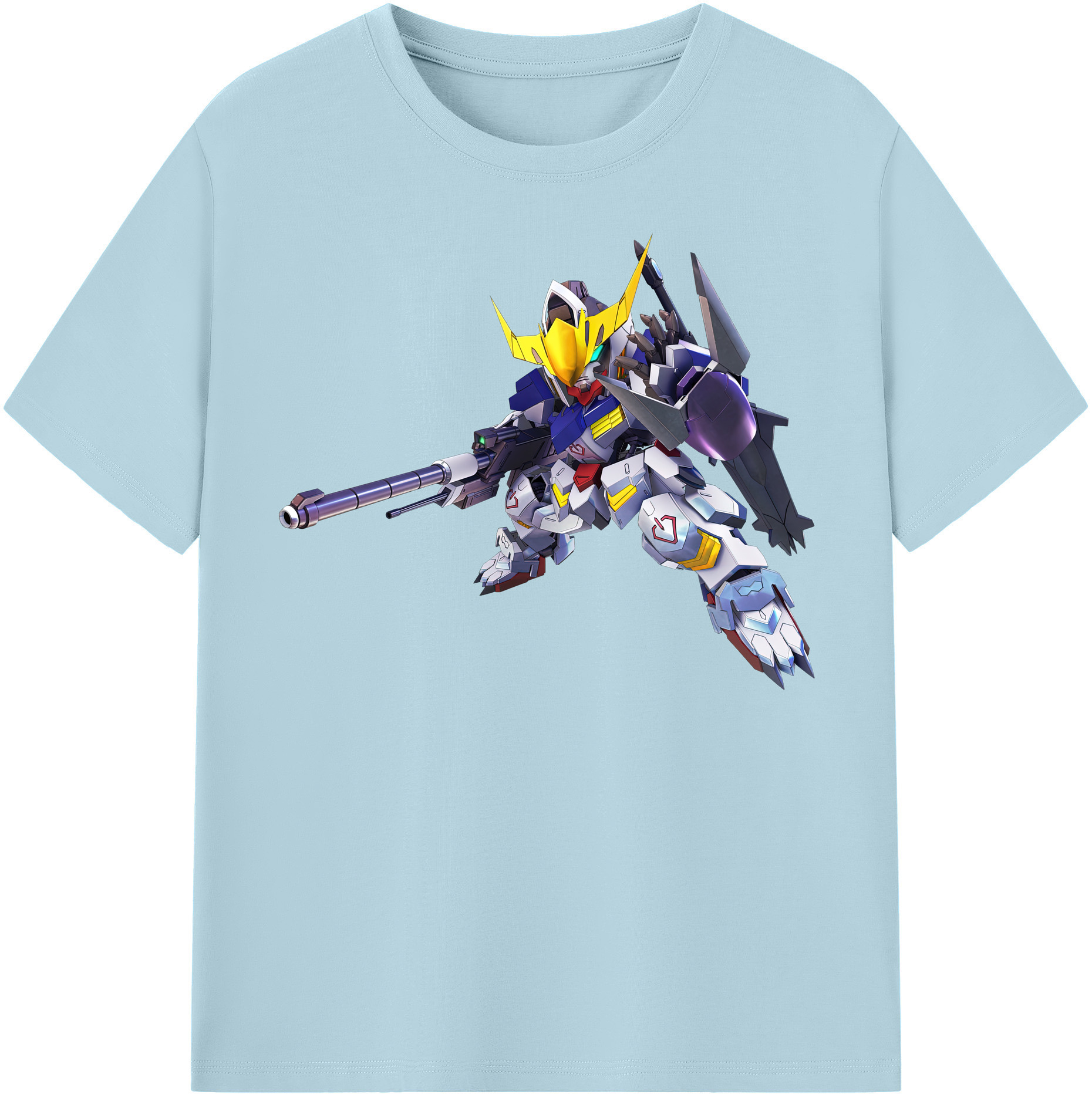 （画像用） 機動戦士ガンダム Mobile Suit Gundam 綿100％半袖Tシャツ（フロントプリント）